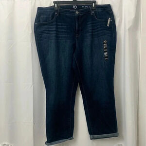 Women’s New Directions Curvy Straight Leg Jeans Plus Size 20WS NEW WITH TAGS